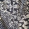 Witchery Snakeskin Print Sheer Shirt Top Blouse – Size 8 AU