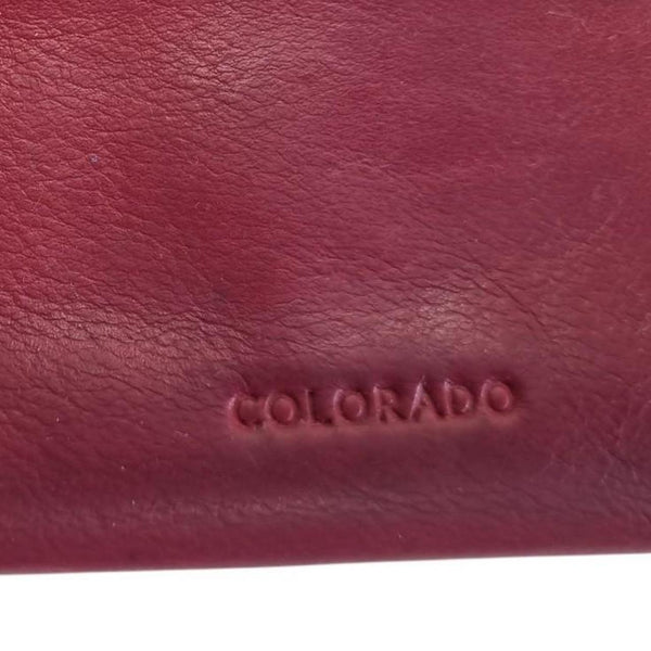 Colorado Red Genuine Leather Wallet Ladies Purse