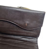 Hardan Vintage Genuine Leather Wallet Brown with Coin Section