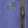 Nike Blue Nylon Jogger Pants Size S | Lightweight Zip Pocket Track Pants