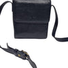 Vintage Cellini by Jane Shilton Black Genuine Buffalo Leather Crossbody Bag