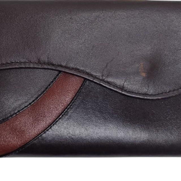 Hardan Vintage Genuine Leather Wallet Brown with Coin Section