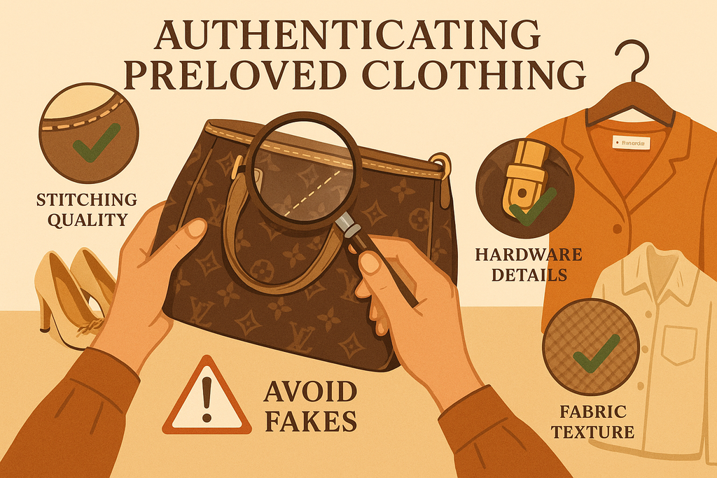 How to Authenticate & Inspect Preloved Clothing Before You Buy