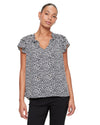 Preview Elegant Flutter Sleeve Shirred Collar Blouse 6 AU