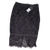 Portmans Black Lace Skirt with Zip Closure. New with tags. Size 6 AU