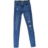 Levi’s 711 Skinny Jeans – Distressed Blue Denim – Size (W24 L32) 6 AU