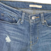 Levi’s 711 Skinny Jeans – Distressed Blue Denim – Size (W24 L32) 6 AU