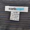 Earth Angel Grey Pinstripe Mini Skirt Size 10 – Rayon Blend – Work/Office
