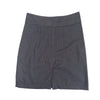 Earth Angel Grey Pinstripe Mini Skirt Size 10 – Rayon Blend – Work/Office