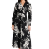 Tokito Black And White Floral Midi Dress – Size 6 – NWT
