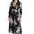 Tokito Black And White Floral Midi Dress – Size 6 – NWT