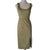 Oh polly Saints Secrets Olive Midi Pencil Dress 10 AU