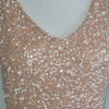 Portmans Blush Sequin Cocktail Party Dress Size 6 AU