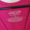 Lorna Jane Hot Pink Tank Top Sleeveless Medium