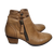 Bueno Tan Leather Ankle Boots Tan