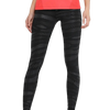 Nike Black Patterned High-Waisted Leggings XS