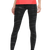 Nike Black Patterned High-Waisted Leggings XS
