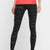Nike Black Patterned High-Waisted Leggings XS