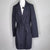 Savannah Black Double-Breasted Trench Coat Black Size AU 10