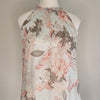 Forever New pretty floral halter top - lightweight, 8