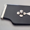 925 Sterling Silver Black onyx pendant. 11gm. included.