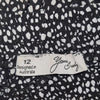 Yours Truly - Black and White Mini Skirt - Cute and Versatile - Size 12 AU