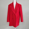 1970s 80s Sophia of Melbourne Wool Coat Red Red Size AU 12