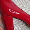 &nbsp;DKNY Red Patent Leather Heels 8 AU