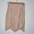 Bardot Nude Lace Pencil Skirt Size 8 AU