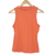 Sportscraft Hayley Ribbed Tank Orange Size S