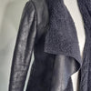 Ava Black Faux Leather Jacket 6 AU