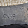 Gabor Black Leather Ankle Boots Black Size AU 9.5