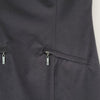 Cue Black sleeveless dress with back zipper closure. Made 6