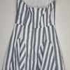 Polly Strapless Striped Dress Size 6 AU