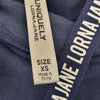 Lorna Jane Navy Cropped Hoodie Size AU 8