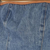 Glassons Denim Suzy Mid Corset Bandeau Top Size AU 6