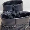 Gabor Black Leather Ankle Boots Black Size AU 9.5