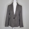 Perri Cutten 100 Wool Tailored Blazer Grey Size 10