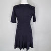 Portmans Black Wrap Dress Size 8 AU