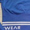 Ryderwear Blue Long Sleeve Crop Top Small