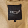 Jeanswest beige lightweight jacket with zipper closure. 10