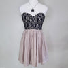 Loving Thing's lace beaded strapless dress. Size 10 AU