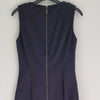 Cue Black sleeveless dress with back zipper closure. Made 6