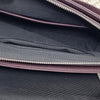 Blue Illusion Genuine Leather Crossbody Bag Plum Burgundy