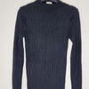 Polly Black Ribbed Sweater Mini Dress | Long Sleeve Turtleneck Bodycon | Size S/M
