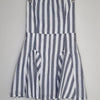 Polly Strapless Striped Dress Size 6 AU