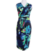 Country Road Tropical Floral Sleeveless Midi Dress Size AU 4