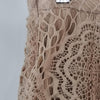 Bardot Nude Lace Pencil Skirt Size 8 AU