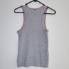 Lorna Jane Grey And Pink Tank Top Medium