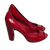 &nbsp;DKNY Red Patent Leather Heels 8 AU